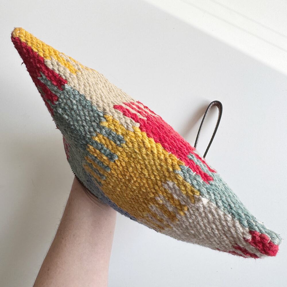 Patricia Nash Hand Loomed Multi Stripe Ballari Wristlet - Picture 4 of 7